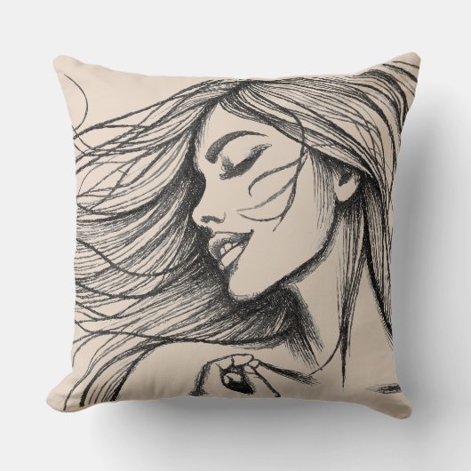 落ち着く クッション (正面)