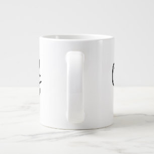 落ち着く ジャンボコーヒーマグカップ