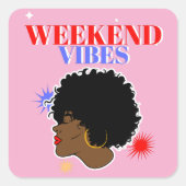 落ち着く スクエアシール (正面)