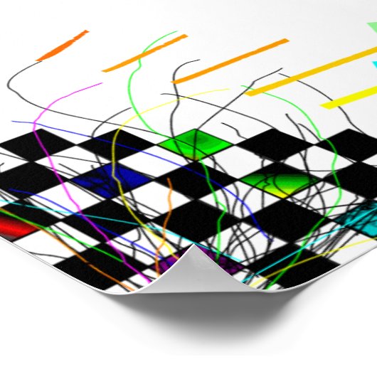 落ち着く ポスター (角)