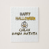 落ち着けリラックスて。ハッピーハローウィン ジグソーパズル (縦)