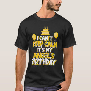 落ち着け保ない天使の誕生日パーティー Tシャツ