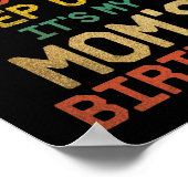 落ち着け保ない母の誕生日の光 ポスター (角)