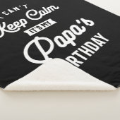 落ち着け保ない私のパパの誕生日 シェルパブランケット (3/4)