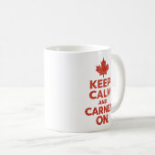 落ち着け、そしてカーニーだ Maple Leaf マグ (正面右)