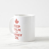落ち着け、そしてカーニーだ Maple Leaf マグ (正面左)