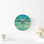 落ち着け。人生が短すぎる ラウンド壁時計 (ホーム)