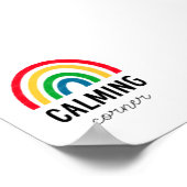 落ち着カラフルいたコーナーポスター ポスター (角)