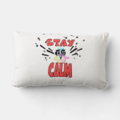 落ち着ユーモアのあるいて ランバークッション (裏面)