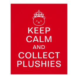 落ち着保いてつぐみを集める |かわいいおもしろい引用文 ポスター