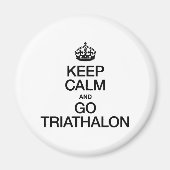 落ち着保いてトラサロンに行く マグネット (正面)