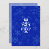 落ち着保いてメリー青い シーズンカード (正面/裏面)