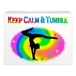 落ち着保いて倒れる体操用カレンダー カレンダー