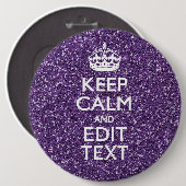 落ち着保いて、テキストのグラマーマーブをお楽しみください 缶バッジ (正面&裏面)