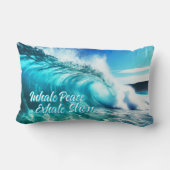 落ち着感動的いた海波 ランバークッション (裏面)