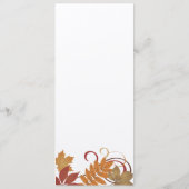 落ち素朴葉る結婚 メニュー (裏面)