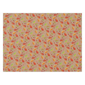 落ち葉とナッツの栗の模様 エレガントな秋 テーブルクロス (正面(横))