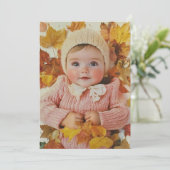 落ち葉と小さな袖 | ゴールデンオータム 招待状 (スタンド正面)