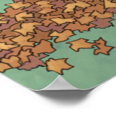 落ち葉のポスター ポスター (角)