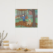 落ち葉のポスター ポスター (キッチン)