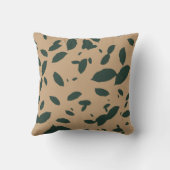落ち葉の森のラクダの季節のホームアクセント クッション (裏面)