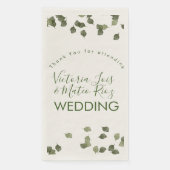 落ち葉の秋の緑の感謝 (正面)