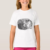 落ち葉外交 Tシャツ (正面)