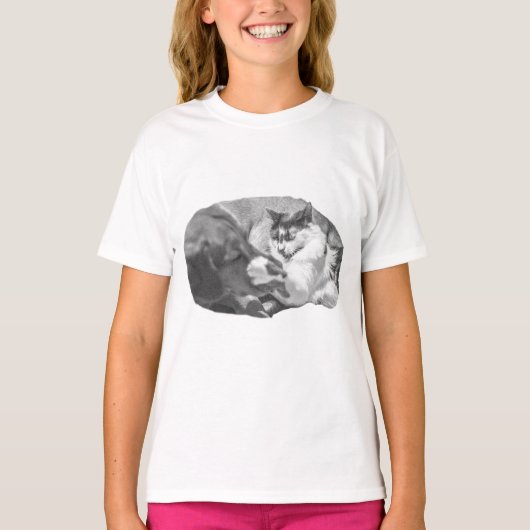 落ち葉外交 Tシャツ (正面)