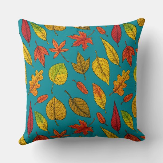 落ち葉 クッション (裏面)