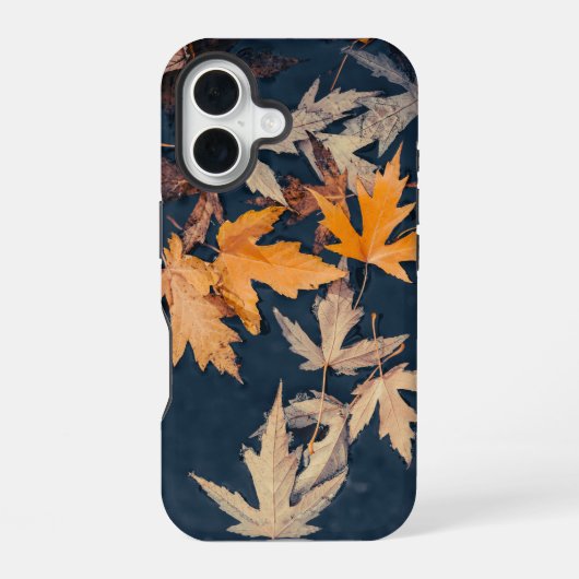 落ち葉 iPhone 16ケース (裏面)