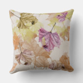 落ち葉" THROW PILLOW クッション (裏面)