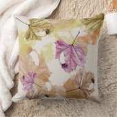 落ち葉" THROW PILLOW クッション (ブランケット)