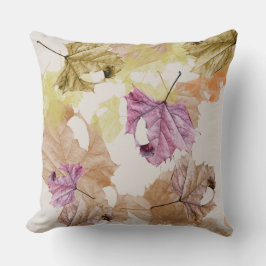 落ち葉" THROW PILLOW クッション