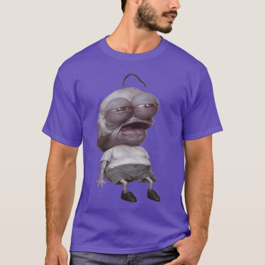 落ち込んだピム - Smiling Friends Tシャツ (正面)