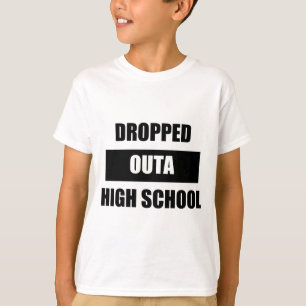 落とされたOUTAの高等学校 Tシャツ