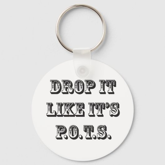 落とす キーホルダー (正面)