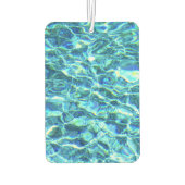 落下するきらめく水 カーエアーフレッシュナー (裏面)