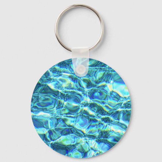 落下するきらめく水 キーホルダー (正面)