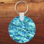 落下するきらめく水 キーホルダー (正面)