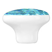 落下するきらめく水 セラミックノブ (側面)