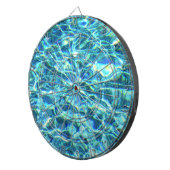 落下するきらめく水 ダーツボード (正面右)