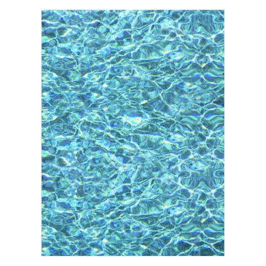 落下するきらめく水 テーブルクロス (正面)