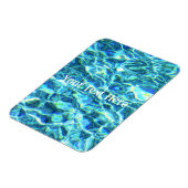 落下するきらめく水 マグネット (左側)