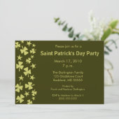 落下するシャムロック&スターズパーティー 招待状 (スタンド正面)