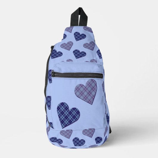 落下するハートの春スリングバッグ スリングバッグ (正面)