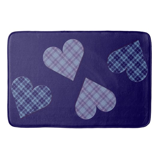 落下するハートの春 バスマット (正面)