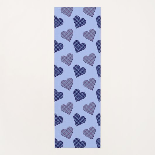 落下するハートの春 ヨガマット (正面)