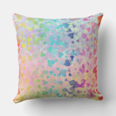 落下するハートピンク クッション (裏面)