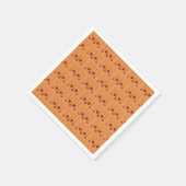 落下するハート スタンダードカクテルナプキン (角)