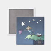 落下する星をキャッチ – Collecting Wishes Magnet マグネット (正面/裏面)